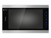 Optimus VM-10.1 (sb). Цветной видеодомофон. 10.1" TFT LCD. 1024x600 (черный\серебро)