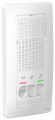 BLANCA UKP-66. цв.Белый. Домофонная аудио панель. Координатная с регулировка громкости, отключение.