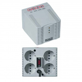 Стабилизатор напряжения Powercom TCA-1200. 600 Вт. (вх.176-264 В/вых.205-235 В) ( 4 гнезда)