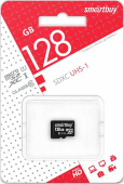 Карта памяти 128Gb microSDXC Card Ciass 10 UHS-1. Smartbuy