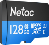 Карта памяти 128Gb microSDHC UHS-I U1. NETAC (90Mb/s)