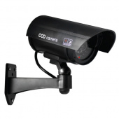Муляж уличной видеокамеры OT-VNP12 (ND-2600). Питание: 2*ААА. 1 красный LED мигает.