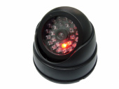 Муляж купол. видеокамеры (черн.) OT-VNP13 (ND-1001). ИК. Питание: 2*АА. 1 красный LED мигает.