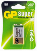 6F22 Батарейка GP Super 6LR61. 9V. алкалиновый тип.