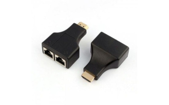 Удлинитель HDMI, по витой паре до 30 м. RG45 х 2.