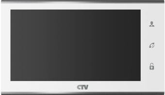 CTV-M4707IP W. белый. Монитор видеодомофона с экраном 7