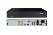 Линия XVR 4 H.265. Видеорегистратор для AHD-, TVI-, CVI-, CVBS- и IP-камер (до 4 каналов)