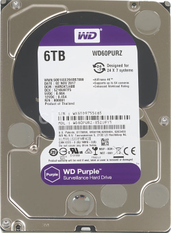 Жесткий диск для DVR HDD. 6000Gb. SATA III, 3.5